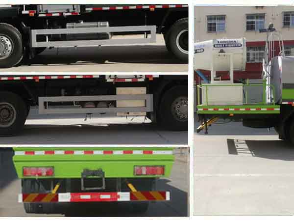 重汽后雙橋汕德卡多功能抑塵車(chē)