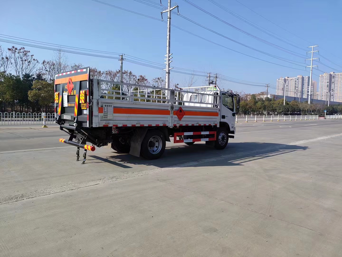 福田歐馬可5.2米氣瓶運輸車